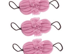 Beaupretty 3piezas Esponjas De Baño De Lufa Unidades Para Mujeres Flexible Gancho Ducha Relajante y Limpiador