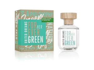 United Dreams Forever Green Her Eau de Toilette For Her 80 ml