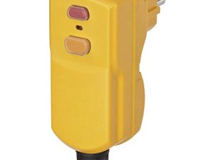 Brennenstuhl Enchufe de protección Personal BDI-S 2 30 IP55 (Enchufe de protección Personal con Interruptor diferencial para Uso en Exteriores, desconexión Bipolar)