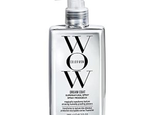 Color Wow Dream Coat Spray – Producto de peinado anti-encrespamiento para pelo súper liso – Protección térmica que dura hasta 3 lavados – Spray brillante e hidratante para cabello liso – 200 ml