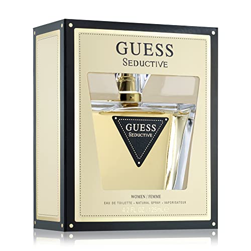 GUESS Seductive, Eau de Toilette para Mujer, Colonia Floral Afrutada, Fragancia Seductora, Larga Duración, 125 ml