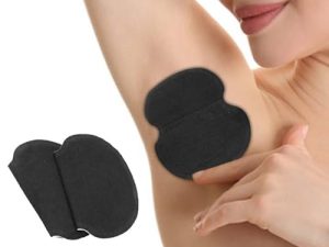 Almohadillas para el Sudor en las Axilas para Mujeres y Hombres – 60 Piezas de Tela No Tejida para Ropa de Vestir – Negro
