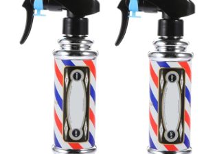 VALICLUD 2Piezas Botella de Spray de Agua para Cabello y Limpieza Pulverizador Multifuncional para Peluquería y Hogar Diseño Reutilizable para Tratamientos Capilares