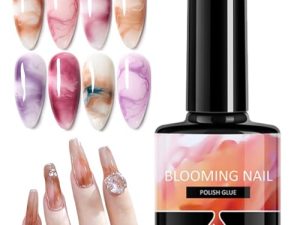 Esmalte Gel, Esmalte de Uñas Acuarela, 7,3ML Esmaltado Degradado Difuminado Transparente para Mujeres Hombres Manicura Salón Hogar