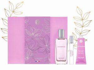 Yves Rocher L»EVIDENCE Set de Regalo para Mujer: Eau de Parfum 50 ml, Crema de Manos 30 ml & Eau de Parfum 8ml. Una Fragancia Neo-Chypré Radiante con Magnolia, Durazno y Pachuli