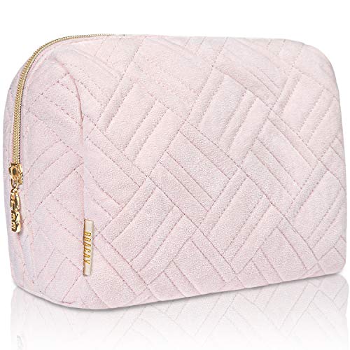 BOACAY Neceser de Maquillaje Grande, Bolsa de Aseo de Viaje, Mujer y Niña, Organizador para Bolso, Estuche para Cosméticos, Cepillos, Accesorios