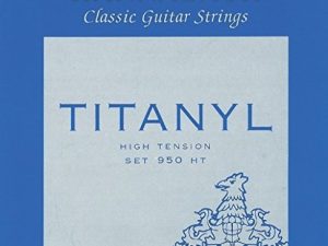 Hannabach Cuerdas para guitarra clásica, Serie 950 Tensión Alta Titanyl – cuerda suelta E6/Mi6