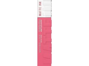 Maybelline New York, SuperStay Matte Ink, Pintalabios Mate de Larga Duración, Tono 125 – Inspirer, Malva Oscuro