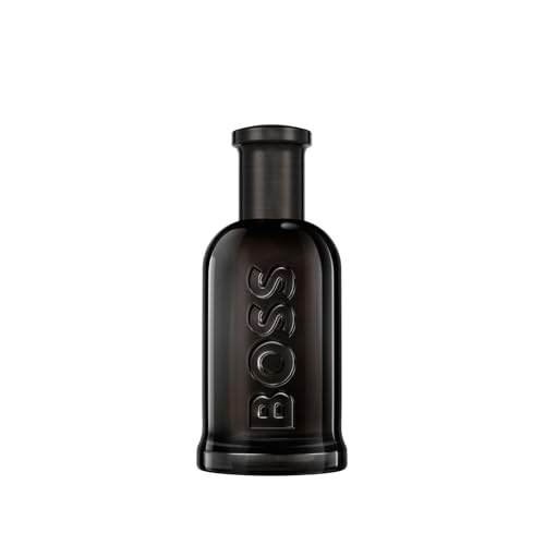 BOSS Bottled Parfum para hombres | Fragancia amaderada ambarina, con notas de cuero y raiz de orris | Atemporal y de larga duración | 100 ml