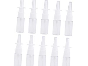 ARTSEWPLY 10 piezas Botellas Spray Transparentes de Frascos Vacíos de Recargables y Reutilizables para Cosméticos Perfumes y Médicos Diseño Compacto y Portátil