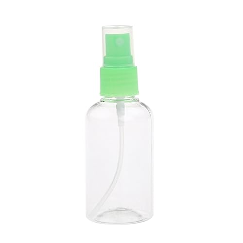 FOMIYES Botellas De Viaje Reutilizables Atomizador De Plástico Transparente De Frascos Para Cosméticos y Perfumes Fugas Prueba Aleatorios