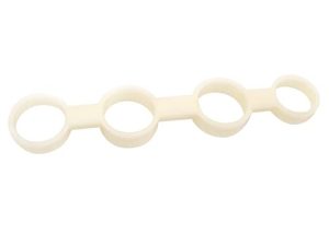 Gogogmee Herramienta de Entrenamiento de Dedos para Guitarra Ampliable en Tamaño de Palma Entrenador de Guitarra Portátil para Principiantes Accesorios de Entrenamiento Musical Ukelele Y Guitarra