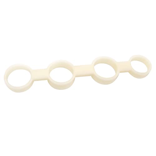 Gogogmee Herramienta de Entrenamiento de Dedos para Guitarra Ampliable en Tamaño de Palma Entrenador de Guitarra Portátil para Principiantes Accesorios de Entrenamiento Musical Ukelele Y Guitarra