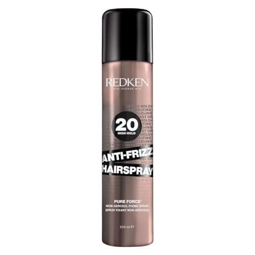 Redken, Laca de fijación anti encrespamiento sin aerosoles, Fijación firme y sin residuos, Fórmula vegana, Anti Frizz, 250ml