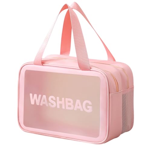 Bolsa de cosméticos de viaje, bolsa de aseo para mujer, bolsa de aseo para hombre, separación en seco y húmedo, bolsa de aseo portátil impermeable, bolsa de maquillaje de gran capacidad, bolsa de