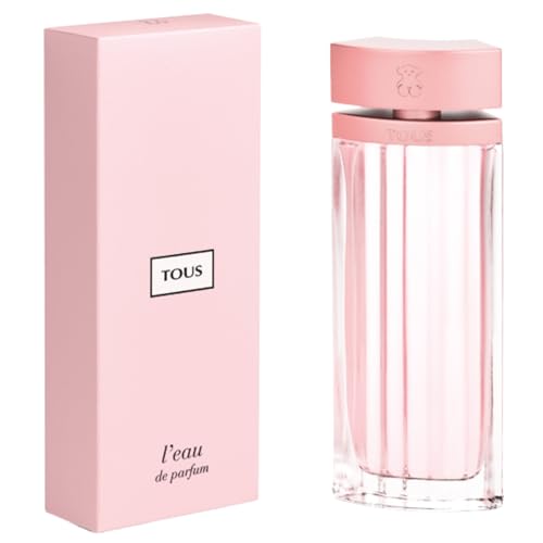 Tous L'Eau, Eau de Parfum para Mujer, Fragancia Floral Amaderada, 90 ml con Vaporizador