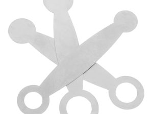 PLAFOPE 3piezas Herramienta Para Almohadillas De Flauta Punzón De Acero Inoxidable Kit De Reparación De Almohadillas Herramienta De Reparación De Instrumentos De Viento Uso Para Flauta