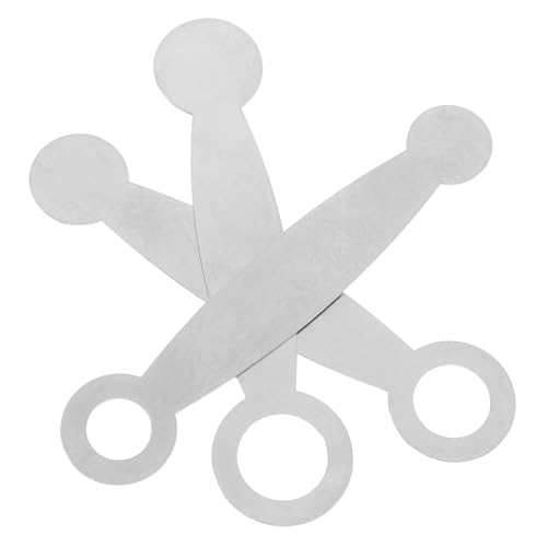 PLAFOPE 3piezas Herramienta Para Almohadillas De Flauta Punzón De Acero Inoxidable Kit De Reparación De Almohadillas Herramienta De Reparación De Instrumentos De Viento Uso Para Flauta