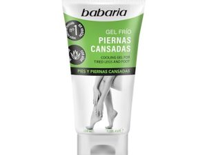 Babaria – Gel Frio Piernas Cansadas 150ml | Crema Piernas Cansadas | Bienestar Para Piernas Y Pies Cansados | Crema Antiinflamatoria y Hidratante Aloe Vera | Piernas Cansadas Circulacion