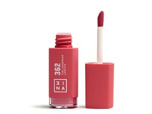 3INA MAKEUP – The Longwear Lipstick 362 – Labial Líquido Rosa de Larga Duración con Acido Hialurónico para Hidratar los Labios – Barra de Labios Matte de Alta Pigmentación – Vegan – Cruelty Free