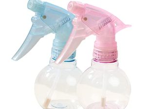 EXQUIMEUBLE 2piezas Botellas Pulverizadoras De Plástico Resistente Para Peluquería y Jardín