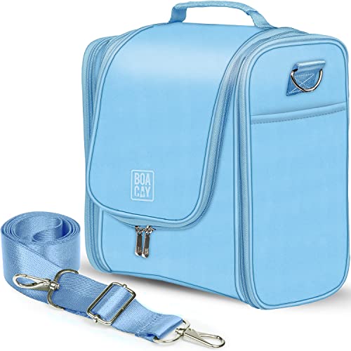 BOACAY Neceser Grande para Mujer y Hombre, Bolsa de Aseo Colgante, Bolso Baño y Viaje, Organizador de Maquillaje, Kit para Cosméticos, Accesorios