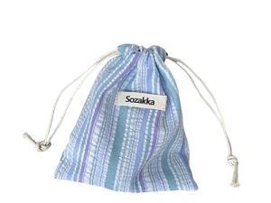 Dusarls Bolsa de Almacenamiento de Maquillaje con cordón, Bolsa de Organizador de Lona, Bolsa de Embalaje Reutilizable para Regalo de Caramelo