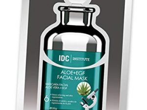 IDC INSTITUTE, Mascara facial aloe vera+peptido 22gr-regeneradora