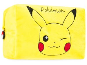 Pokémon Bolsa de Maquillaje Mujer, Neceser Maquillaje Mujer, Neceser Viaje de Cosméticos Pikachu, Bolsa Aseo – Regalos Navidad