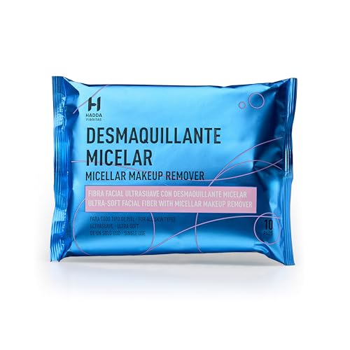 Hadda Fibritas. Desmaquillante Micelar Delicado para Pieles Sensibles. Cuidado Facial Eficaz y Suave. Producto Dermatológicamente Testado100% Hipoalergénico