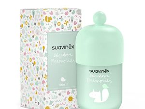 Suavinex Baby Cologne Memories, Colonia para Bebés Baja en Alcohol, No Mancha la Ropa, Nuevo Frasco, 100 ml