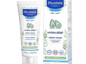 Mustela S0578807 Crema Hidratante Hydra Bebe, 40 Ml, Multicolor, Vanilla