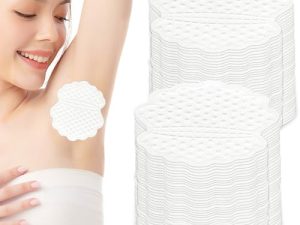 Almohadillas Sudor Axilas,Parches Sudor Axilas Adhesivo,60 Piezas Almohadillas de Sudoración,Desechables Parches Antisudor para Axila Almohadillas Antitranspirantes para Hombres y Mujer