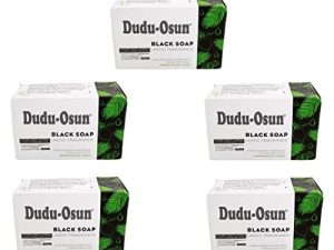 Dudu Osun – Jabón negro de África, 5 x 150 g, 5 unidades