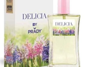 PRADY – Perfume Mujer Delicia 57-100 ml – Notas Frutales y Florales que Evocan Dulzura y Feminidad.