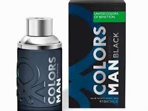 Benetton Colors Black Man Edt Vapo 100 ml