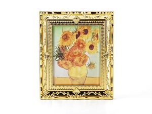 Odoria Escala 1/12 Miniaturas Cuadro con Marco Accesorios Casa de Muñecas, Van Gogh
