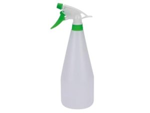 Toolland Rociador de Plantas, Boquilla Ajustable, indicador de Nivel, 1 l, Blanco/Verde