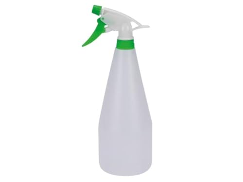 Toolland Rociador de Plantas, Boquilla Ajustable, indicador de Nivel, 1 l, Blanco/Verde