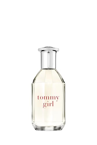 Tommy Hilfiger – Tommy Girl Eau de Toilette – 50 ml – Perfume de Mujer – Fragancia Floral Frutal – Fragancia Floral Muy Fresca con Notas Frutales – Botella de Vidrio Transparente