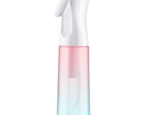 URAQT Pulverizador Agua Peluqueria, 300ml Bote Spray Reutilizable, Fina Niebla Continuo Nebulizador Agua para Cabello, Botella Spray para Limpieza, Peinado, Planta, Mascota