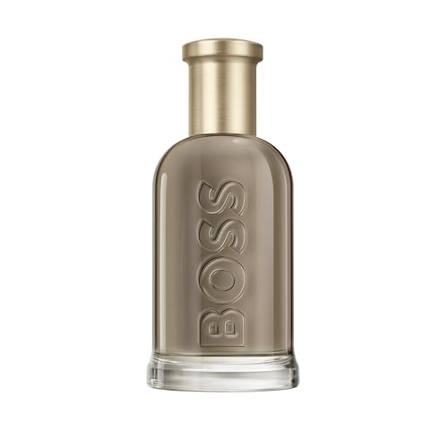 BOSS Bottled Eau de Parfum para hombres 200 ml | Fragancia amaderada ambarina y especiada | Atemporal y de larga duración