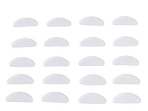 BESPORTBLE 10pares Almohadillas Nasales Autoadhesivas Para Gafas Antideslizante Silicona Para