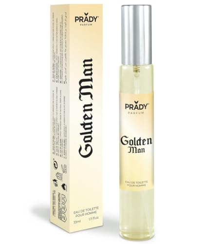 Prady - Eau de Toilette Golden Man - 33ML - Fragancia Elegante y Refinada