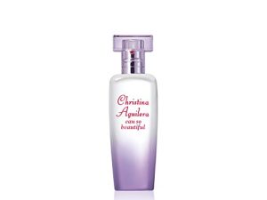 Christina Aguilera – Eau so Beautiful Eau de Parfum, Perfume Femenino, con Notas de Hojas de Violeta Aplastadas, Gardenia, Magnolia y Sándalo, Perfume para Mujer – 30 ml