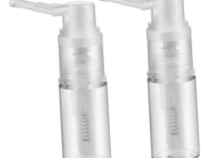 Ipetboom 2piezas Pulverizador De Polvo Corporal Dosificador Spray Espray Rellenable Para Uñas Salón Viaje