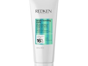 Redken, Tratamiento Termo-Protector Sin aclarado, Cabello rizado y Encrespado, Protege y realza los rizos, Fórmula con Ácido cítrico, Urea y Glicina, Acidic Bonding Curls, 250ml
