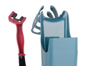 Juego de limpiador de cadenas de motocicleta con cepillo de cadena, herramienta de cuidado de cadena para limpiar y engrasar la cadena, limpiador de cadena de bicicleta con cepillo y aceite, set de