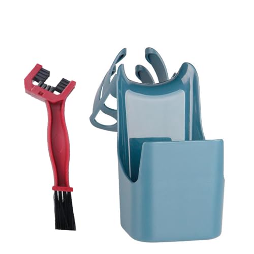 Juego de limpiador de cadenas de motocicleta con cepillo de cadena, herramienta de cuidado de cadena para limpiar y engrasar la cadena, limpiador de cadena de bicicleta con cepillo y aceite, set de