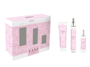 Prady – Pack Yani Mujer (Gel de Ducha, Body Splash, Eau de Toilette) – Aroma floral con carácter – Cuidado diario completo – Estuche ideal para regalo – Fragancia duradera, fresca y femenina